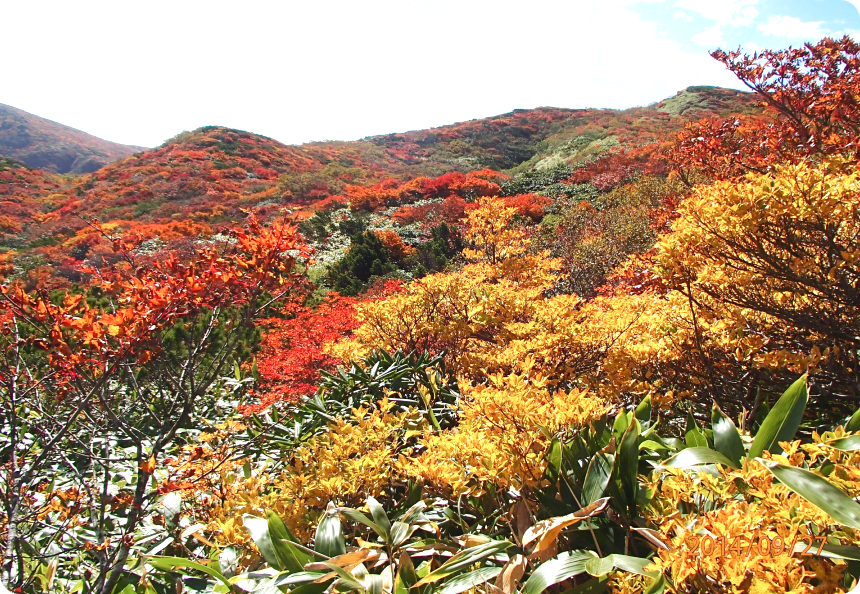 三本槍岳〜鏡沼の写真